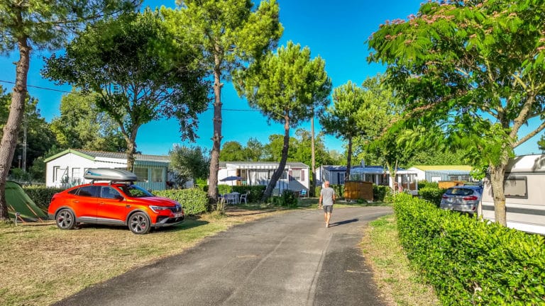 Emplacement de camping en Vendée.