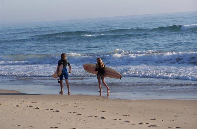 Surf sur les plages de Vendée