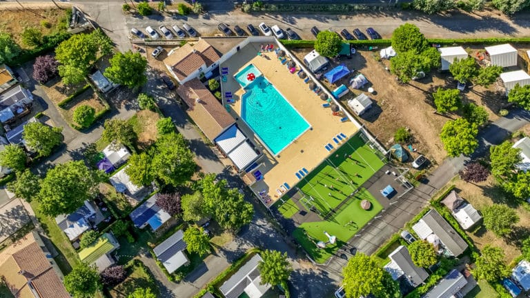 Camping à La Barre-de-Monts avec piscine chauffée.